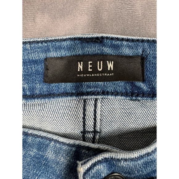 Neuw Denim Ray Tapered Stretch Jeans Ocean Blue Wash Men’s Size 36x32 Revolve - Picture 2 of 16